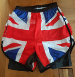 Two in one race number pocket race shorts - MySports and More