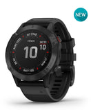 Garmin Fenix 6 Pro black band - MySports and More