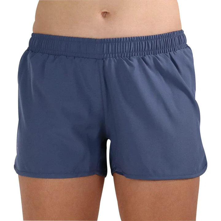 Ladies blue top swim shorts