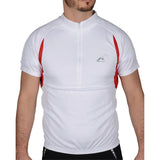 Short Sleeve Half Zip Mens Cycling Jersey