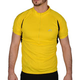 Short Sleeve Half Zip Mens Cycling Jersey