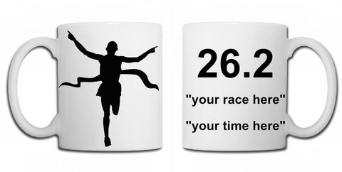 Personalised marathon mug - MySports and More
