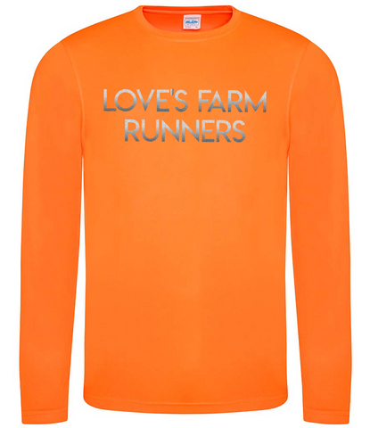 Love's Farmer Runners Hi Vis Long Sleeve Tshirt
