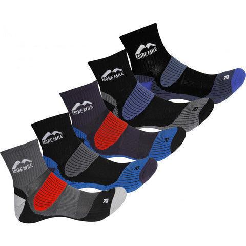 More Mile Cheviot (5 Pack) Trail Running Socks - MySports and More