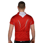 Short Sleeve Half Zip Mens Cycling Jersey